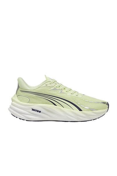 Puma Velocity Nitro 4 Women's Green Road Running Shoes Women's Road Running S...