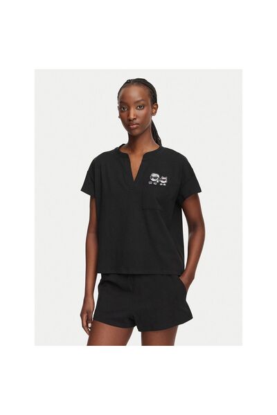Karl Lagerfeld Pijamale de damă B2W45005 Negru