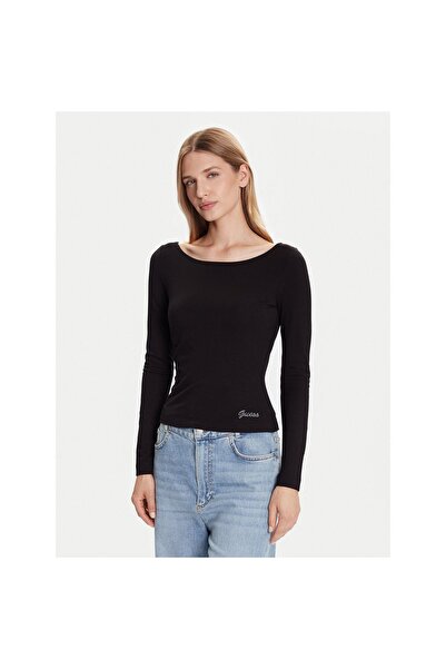 Guess Bluză de damă W5BP46KCYV2 Negru