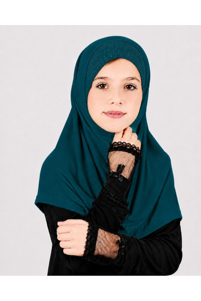 Linda Hijab Girls Hijab for Kids – Modest Islamic Headscarf for Muslim Girls,...