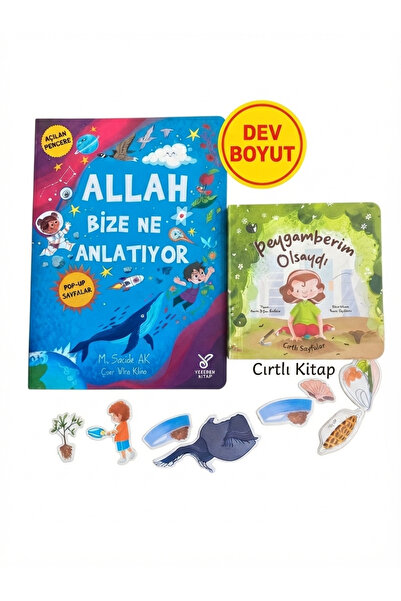 Yeşeren Kitap Allah Bize Ne anlatıyor Üç Boyutlu Haraketli- Peygamberim Olsay...