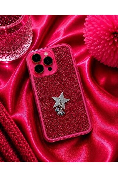BY YASİN TOPÇU Renkli Kelebek Figürlü Yıldız Telefon Charmı
