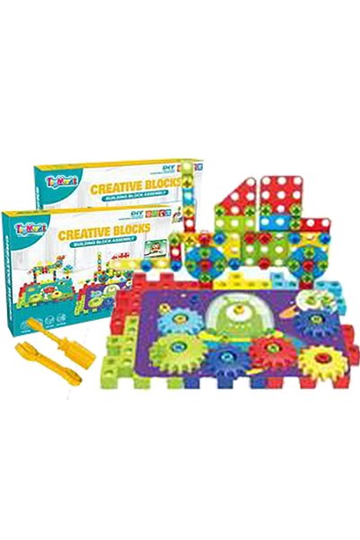 OEM Σετ Εργαλεία diy 196 τεμ Creative Blocks 34x24x7cm ToyMarkt 913228