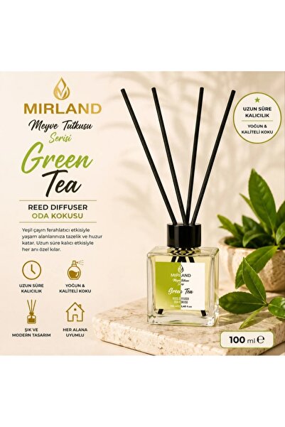 Genel Markalar Green Tea Bambu Çubuklu Oda Kokusu 100 ML