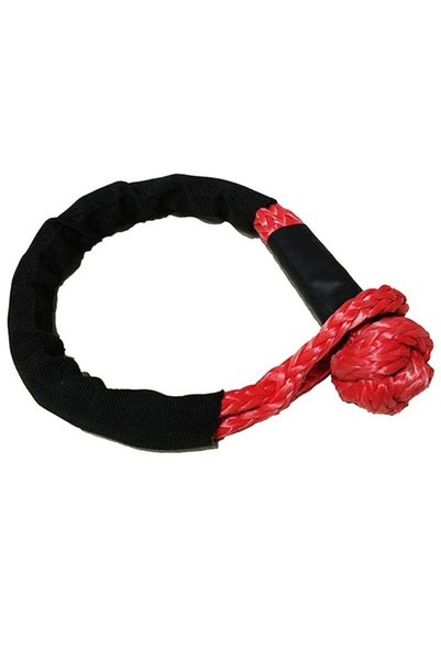 Choice Red 41000lbs Soft Shackle Synthetic Rope Heavy Duty Offroad 4X4 Tow Sh...