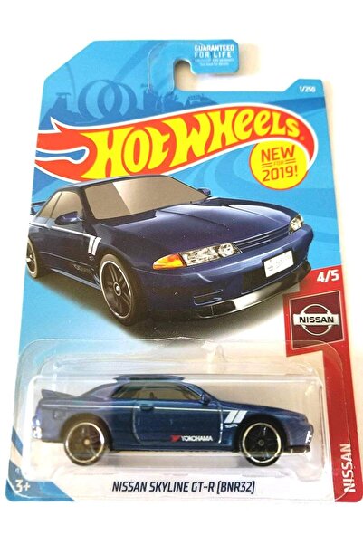 HOT WHEELS Nissan Skyline Gt-R (Bnr32) Long Card