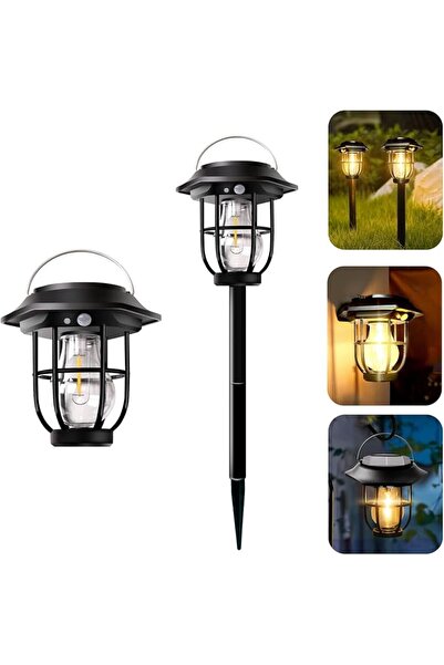 BOOMBOOMBOOM 4 Packs of Solar Powered Lights, Waterproof Outdoor Lights, 3-in...