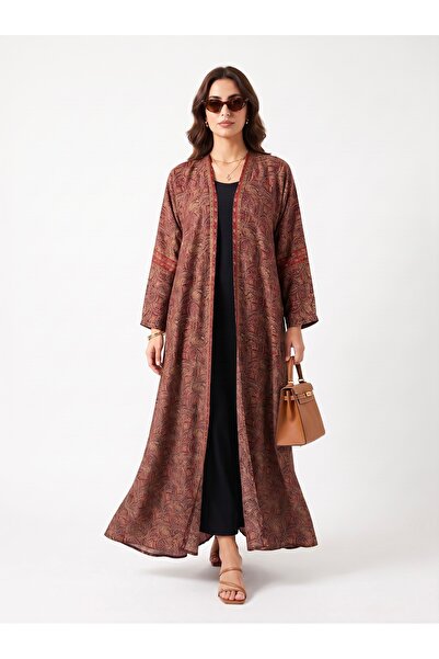 Hadiyath Al Madinah Mosaic Printed Abaya - HM