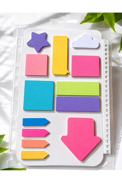 FREE PALACE Colorful Sticky Note Set – 11 Pieces