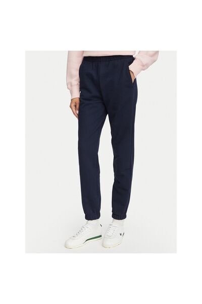 Lacoste Pantaloni de trening pentru femei XF5268 Albastru închis