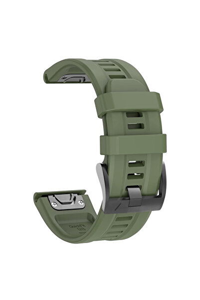 Choice For Fenix 5 5Plus ArmyGreen QuickFit 22mm 26mm Strap for Epix Gen 2 Si...