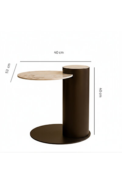 GLAMOURE HOME طاولة ركوة متداخلة أو طاولة ضيافة ذكية قابلة للتمدد والتوسيع