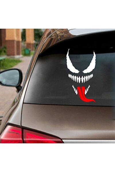 Hediyeni Al Venom Red Tongue Car, Car, Auto, Motorcycle, Helmet, Laptop, Glas...