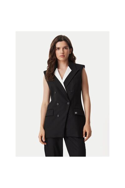 Karl Lagerfeld Vestă de damă B3W14028 Negru