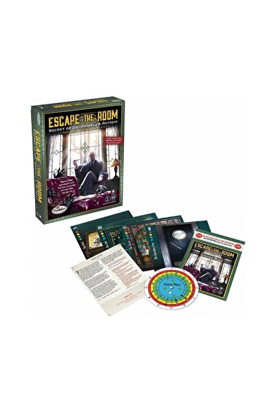 ThinkFun Joc logic: Evadează din camera - Secretul Dr. Gravely # x27;s Retrea...