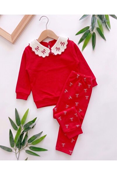 voyyo kids baby Baby Girl Seasonal Bow Printed Baby Collar 9-12-18-24 Months ...