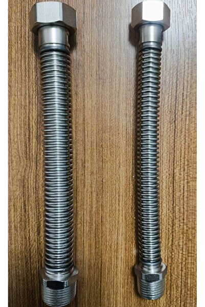 Genel Markalar ÇELİK SU FLEXİ FANCOIL 1/2 DIŞ DİŞ SABİT - İÇ DİŞ HAREKETLİ BO...