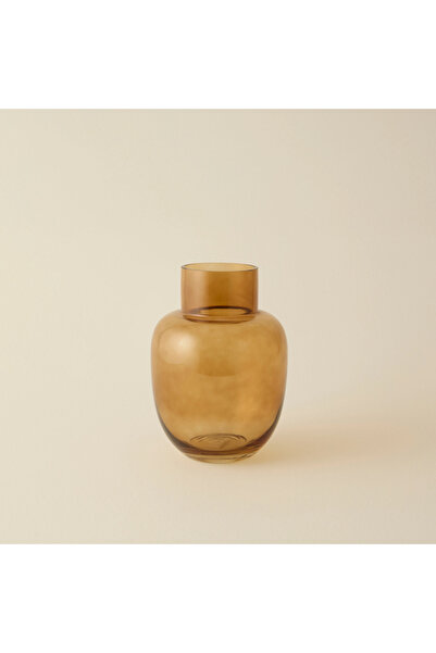 Karaca Home Morris Vazo Amber 20x14,5 cm