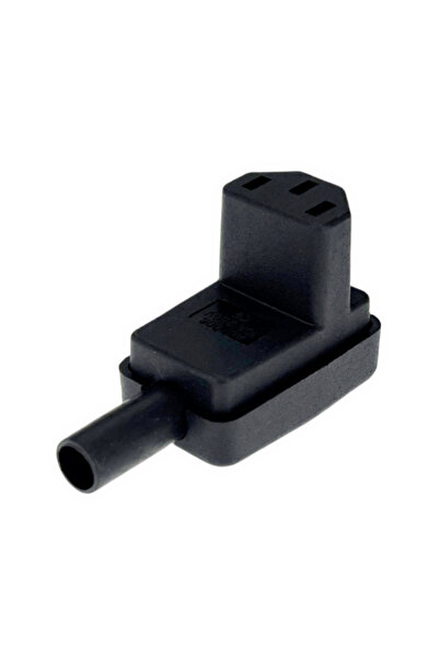 Choice Elbow C13 socket Black Elbow C15 C13 C14 Power Cord Wiring Power Plug ...