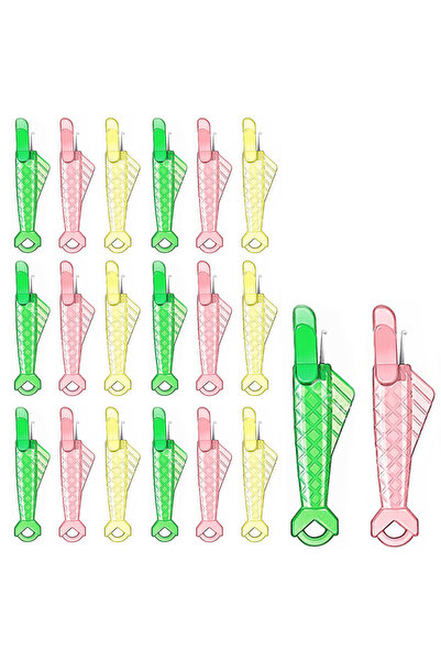 Choice11 Small 20PCS Random Color Mini Automatic Needle Threader DIY Tool Hom...