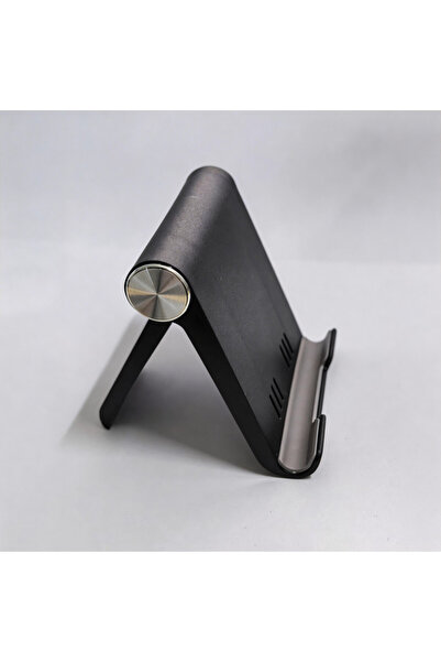 Choice Black Multi-Angle Adjustable Phone Stand, Foldable Desktop Phone Holde...