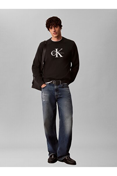 Calvin Klein LS CLSC CTTN MNLGO CRNK STR 12GG