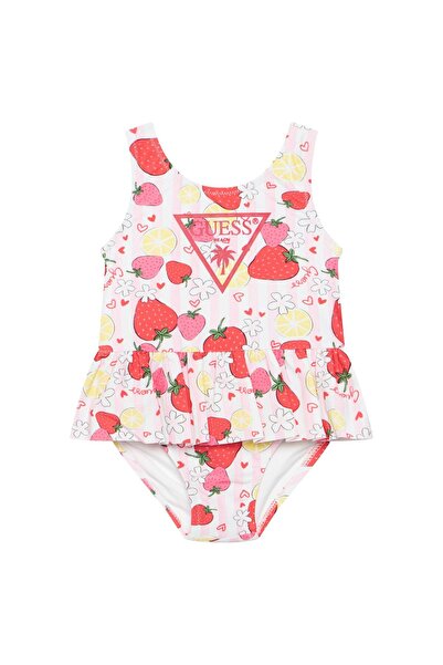 Guess Costum de baie fete A6GZ00MC052 Alb