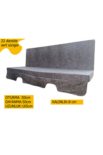 Tuğra Sünger Salıncak minderi 50x50x165 cm sert süngerli