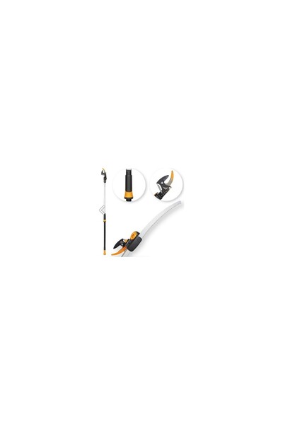 FiSKARS 1023634 UPX86 Teleskopik Yüksek Dal Budama Makası Powergear + Testere
