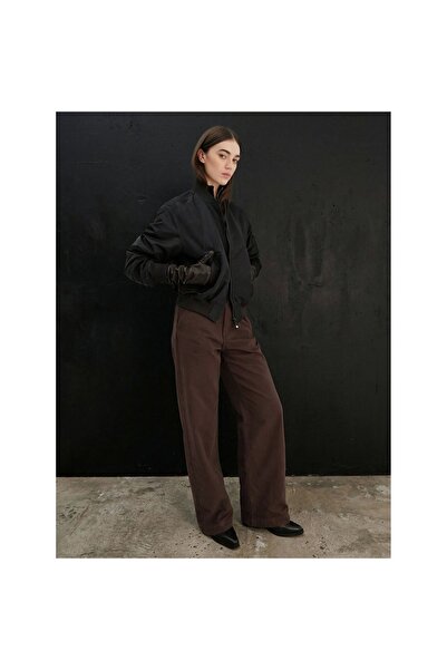 G-STAR RAW Pantaloni de damă din material textil Deck 2.0 D2 Maro