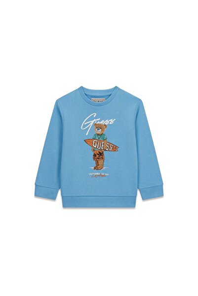 Guess Bluză băieți N6GQ04KA6R4 Albastru