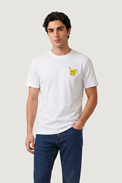 Only & Sons Men's Licensed Pokemon Embroidery Pikachu T-Shirt-22037659