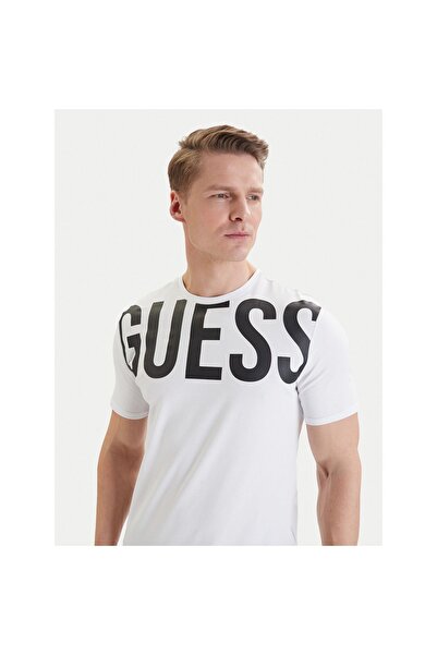 Guess Tricou bărbătesc F6GI01J1314 Alb