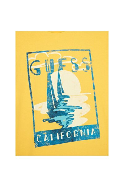 Guess Tricou băieți L6GI10K8HM4 Galben