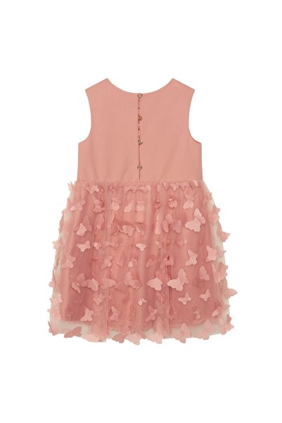 Guess Rochie elegantă de fată K6RK21KAUH0 Roz