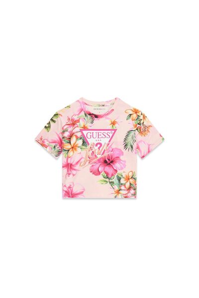 Guess Tricou de fată J6GI03K6YW4 Roz
