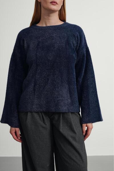 Butik Gülce Moda Women's Knitwear Plush Sweater