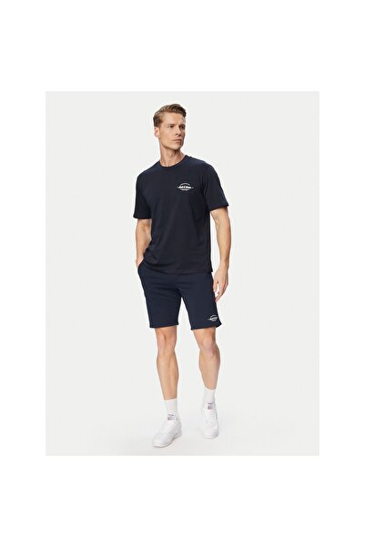 Jack & Jones Set tricou și pantaloni scurți pentru bărbați 12298184 Albastru ...