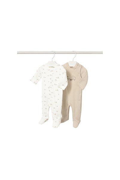 MAYORAL Unisex Copii Set de Pijamale 2714 Bej