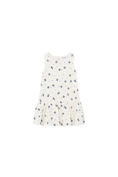 MAYORAL Rochie elegantă de fată 3945 Crem