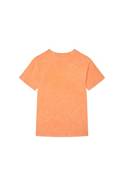 Guess Tricou băieți L6GI18K8HM4 Portocaliu