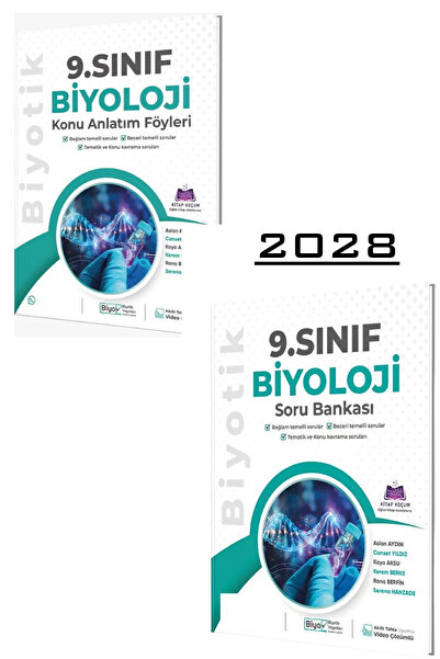 Orijinal Yayınları 2028 Yeni Maarif Model Müfredat OrijinalBiyotik 9. Sınıf B...