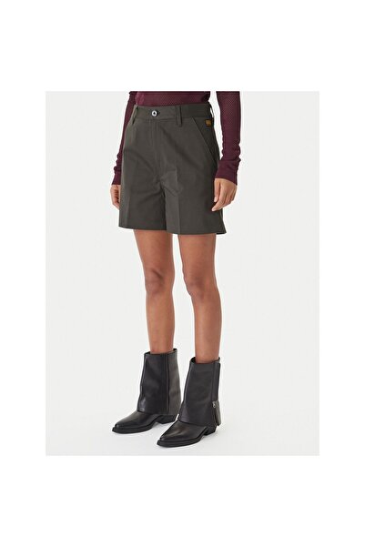 G-STAR RAW Șorturi de damă din material textil D29089-5126-995 Gri