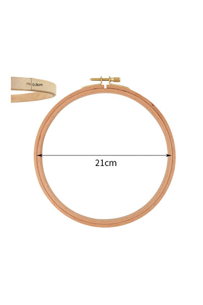 Choice5 Hoop 8 inches High Quality Beech Wood Embroidery Hoop Wooden Embroide...