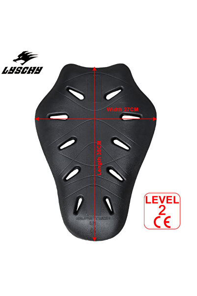 Choice CE 2 Black LY-STB01 CE Approved Motorcycle Back Protector Jackets Inse...
