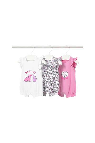 MAYORAL Set de salopete pentru fete 1731 Roz