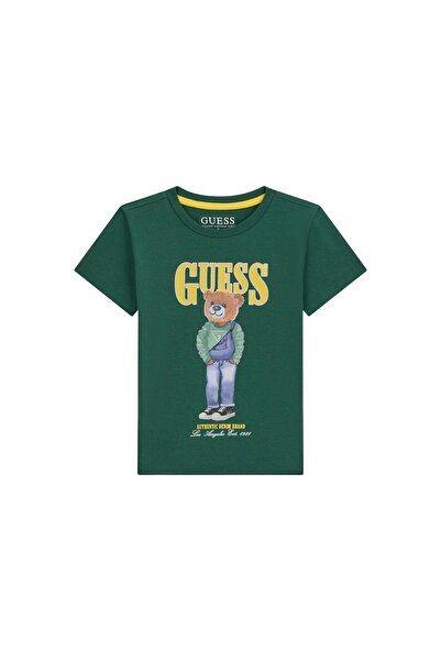 Guess Tricou băieți N6RI05K8HM4 Verde