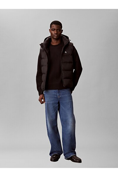 Calvin Klein SLS NYLN ZP OFF HOD DWN PUFR VST