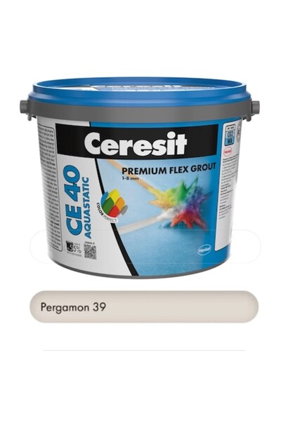 Ceresit Πολυτελής Πλήρωση Αρμών Premium Περγάμον 2 κιλών, CE 40 Aquastatic, ε...