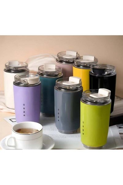Genrics smeg 240ML Beverage Cup Travel Portable Car Drinking Cup Stainless Steel Vacuum Leak proof